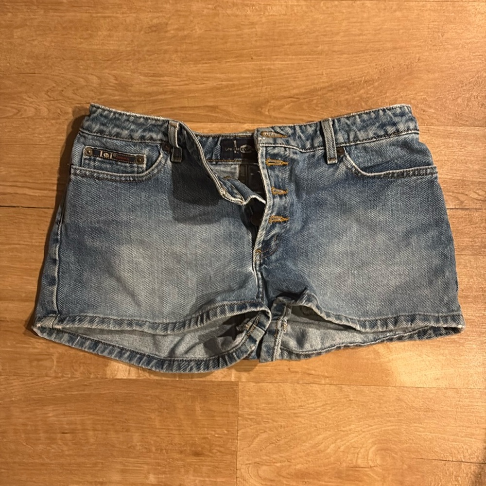 LEI Low rise denim shorts